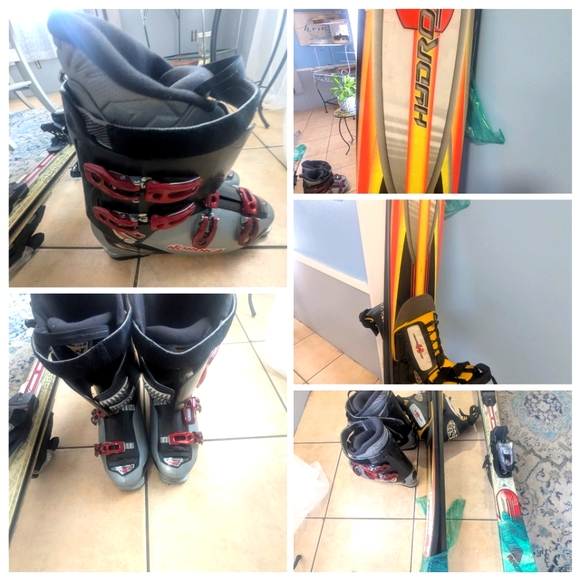 Snowboard and boot - Picture 1 of 1